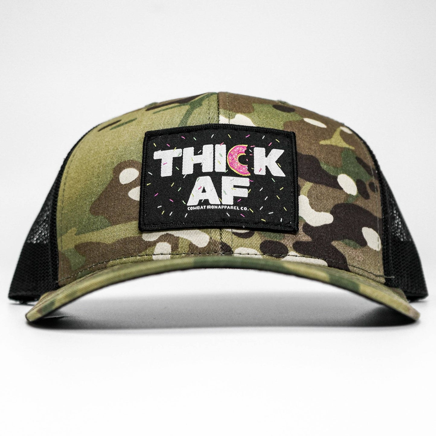 THICK AF DONUT EDITION PATCH MID-PROFILE MESH SNAPBACK