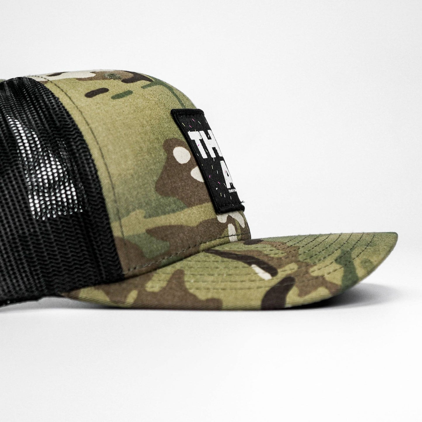 THICK AF DONUT EDITION PATCH MID-PROFILE MESH SNAPBACK