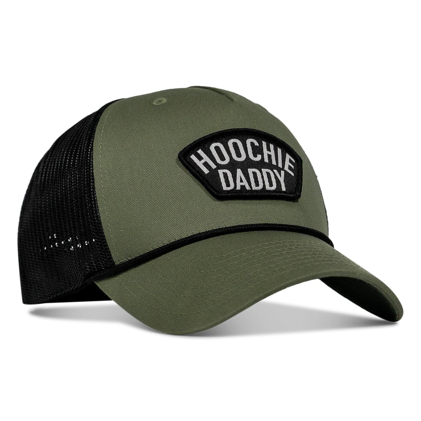 HOOCHIE DADDY ARCHED PATCH ROPE SNAPBACK