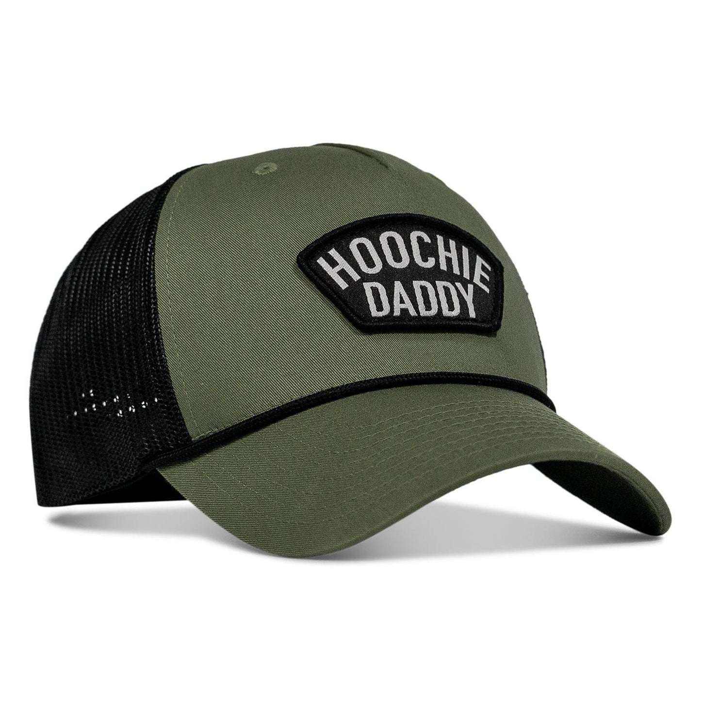 Hoochie Daddy Arched Patch Rope Snapback Hat