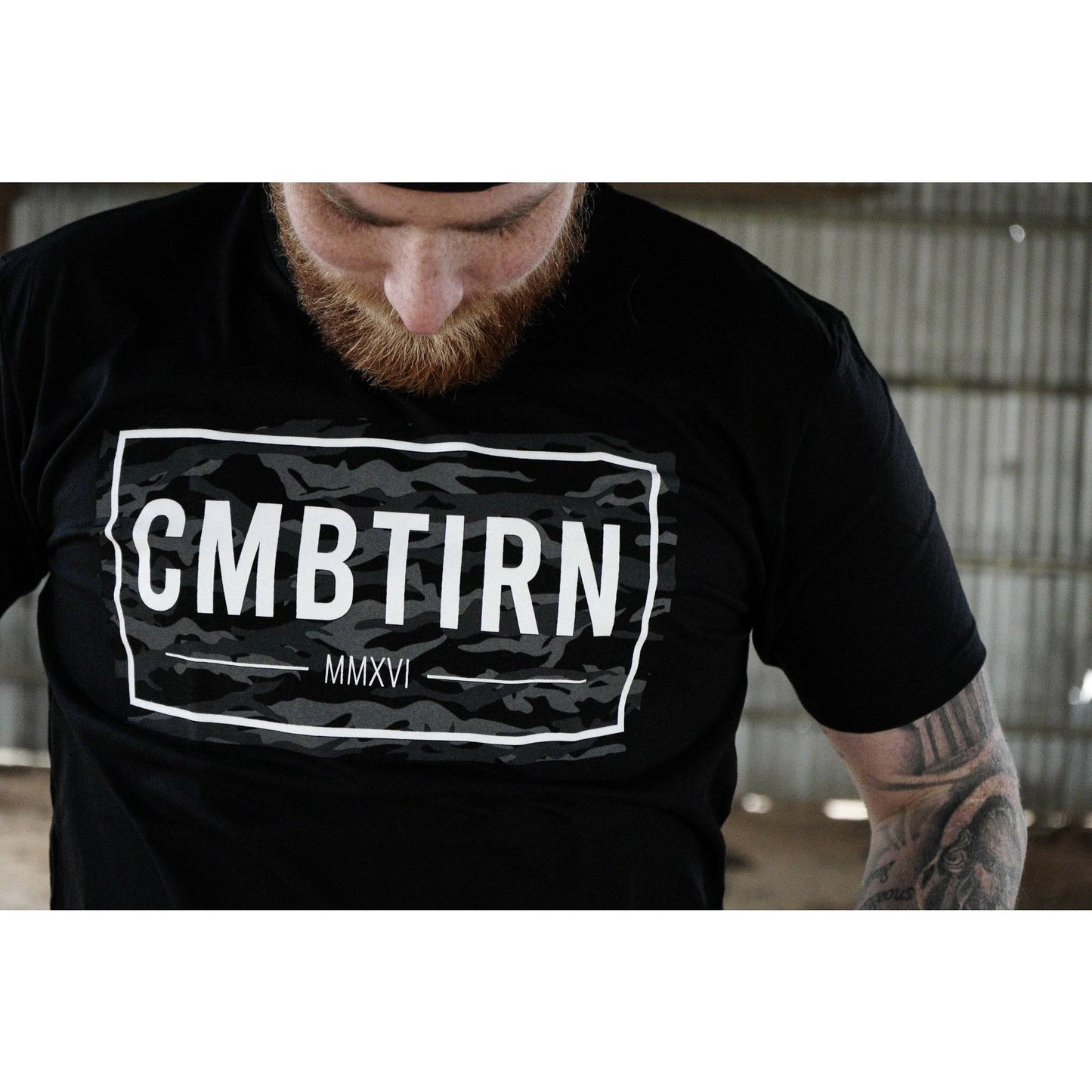 CMBTIRN Original Tiger Stripe Blackout Edition Men's T-Shirt