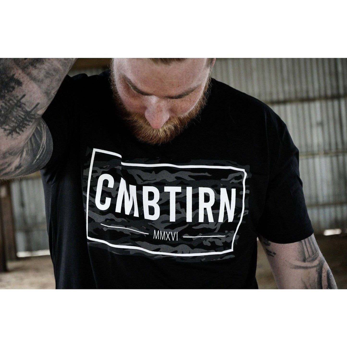 CMBTIRN Original Tiger Stripe Blackout Edition Men's T-Shirt