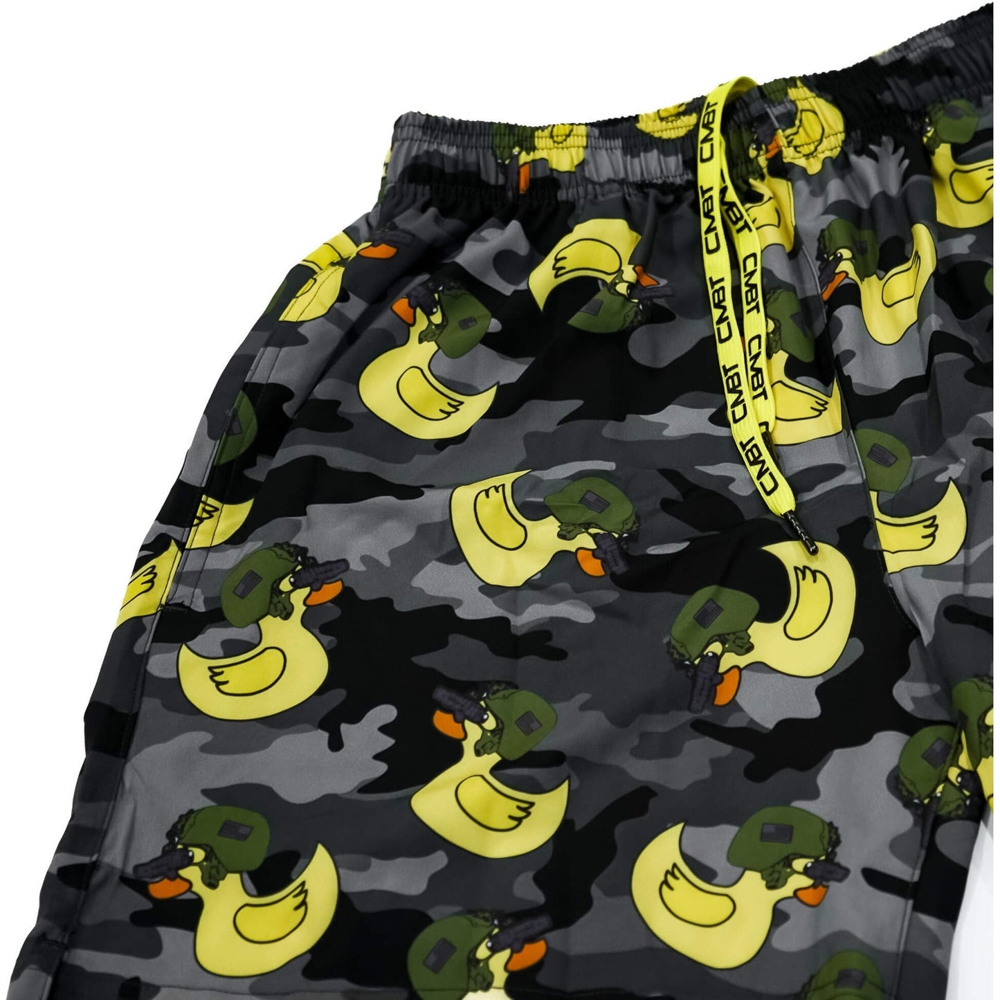 MEN'S PERFORMANCE TRAINING SHORTS V3 | TACTIDUCK BLACK BDU CAMO