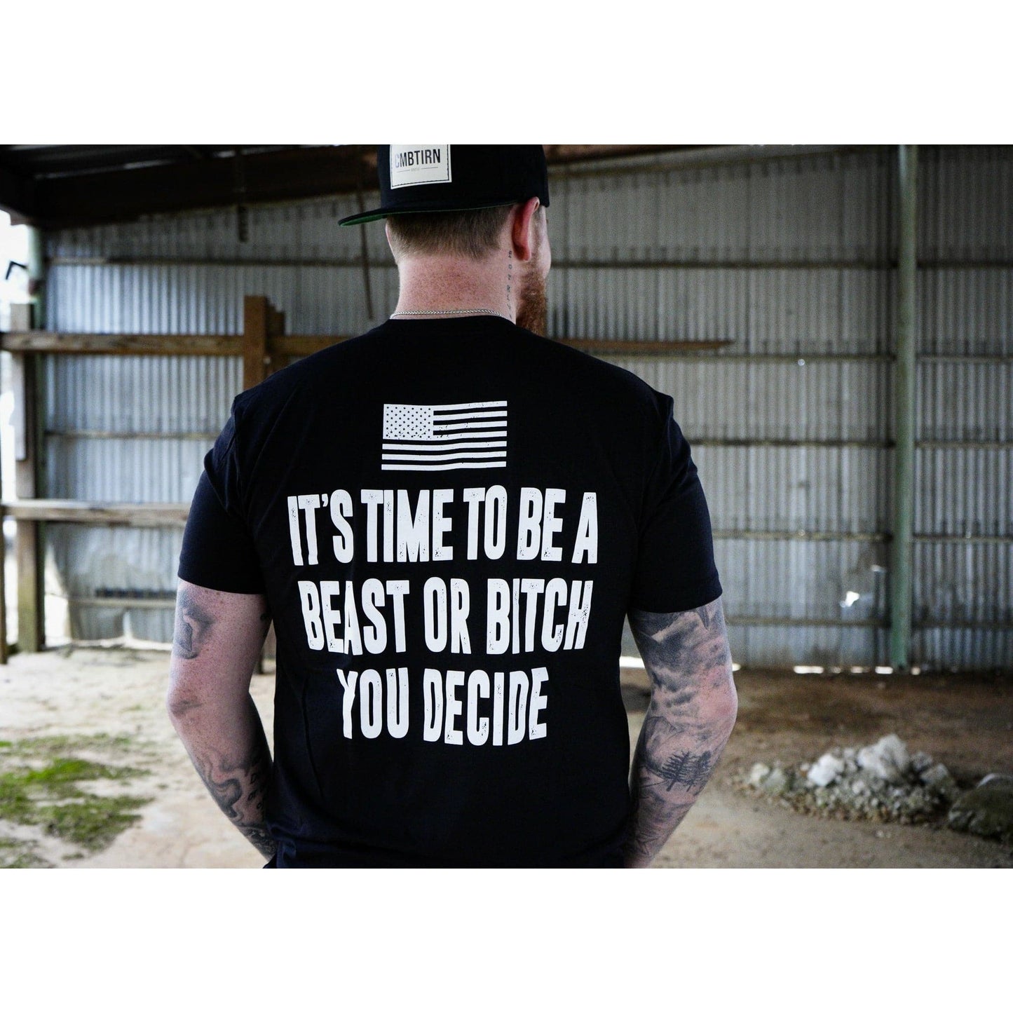 It's Time To Be A Beast Or Bitch You Decide Men's T-Shirt