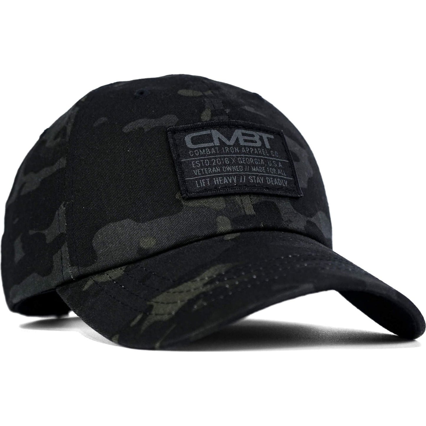 CMBT Subdued Tactical Woven Patch Dad Hat