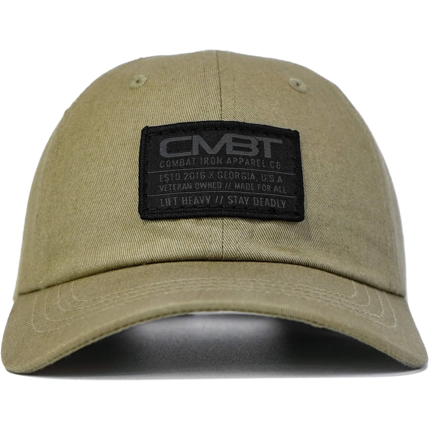 CMBT Subdued Tactical Woven Patch Dad Hat