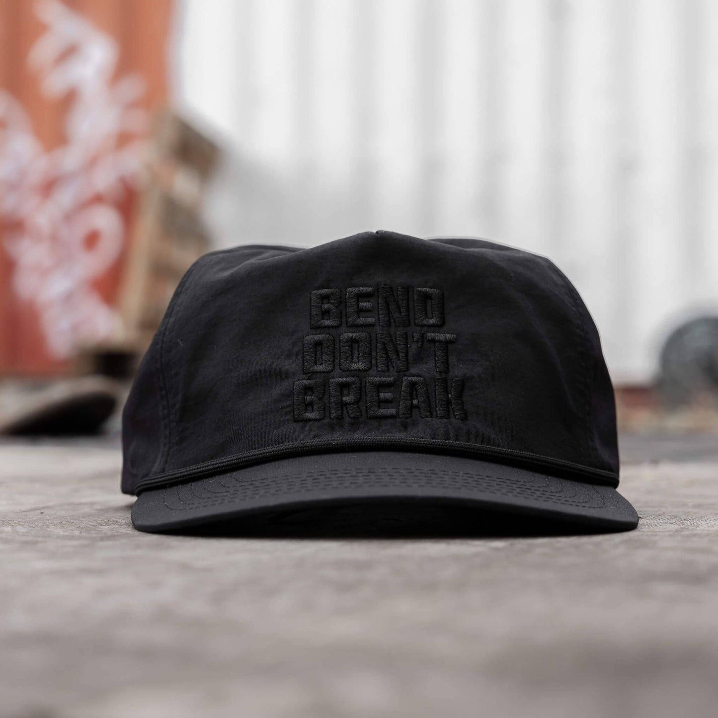 Bend Don't Break Subdued Crushable Rope SnapBack