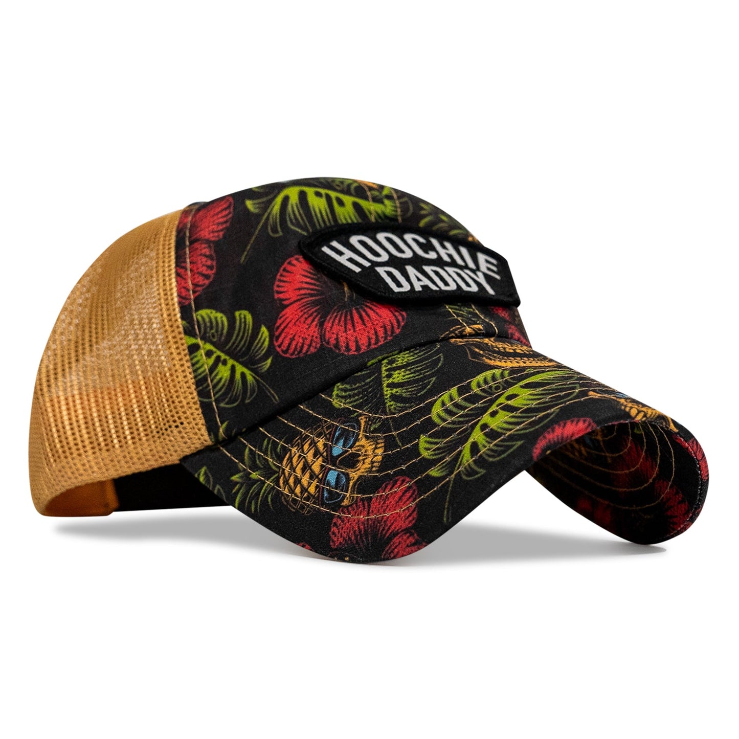 Ripstop Hoochie Daddy Arched Patch Low Profile Snapback