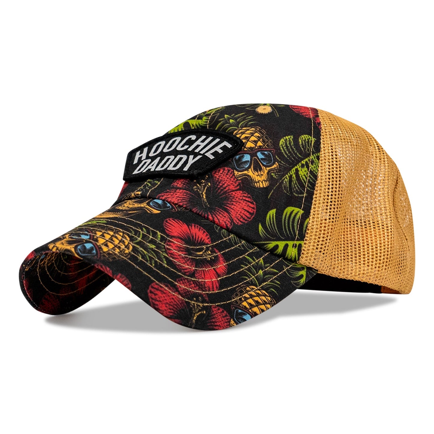 Ripstop Hoochie Daddy Arched Patch Low Profile Snapback