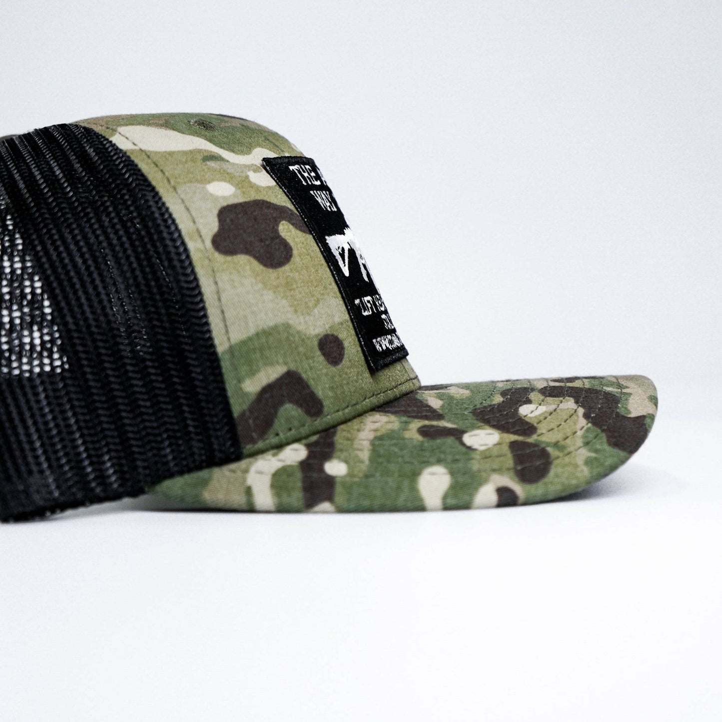 American Way Of Life 5.56 Black Patch Edition Mid-Profile Mesh Snapback