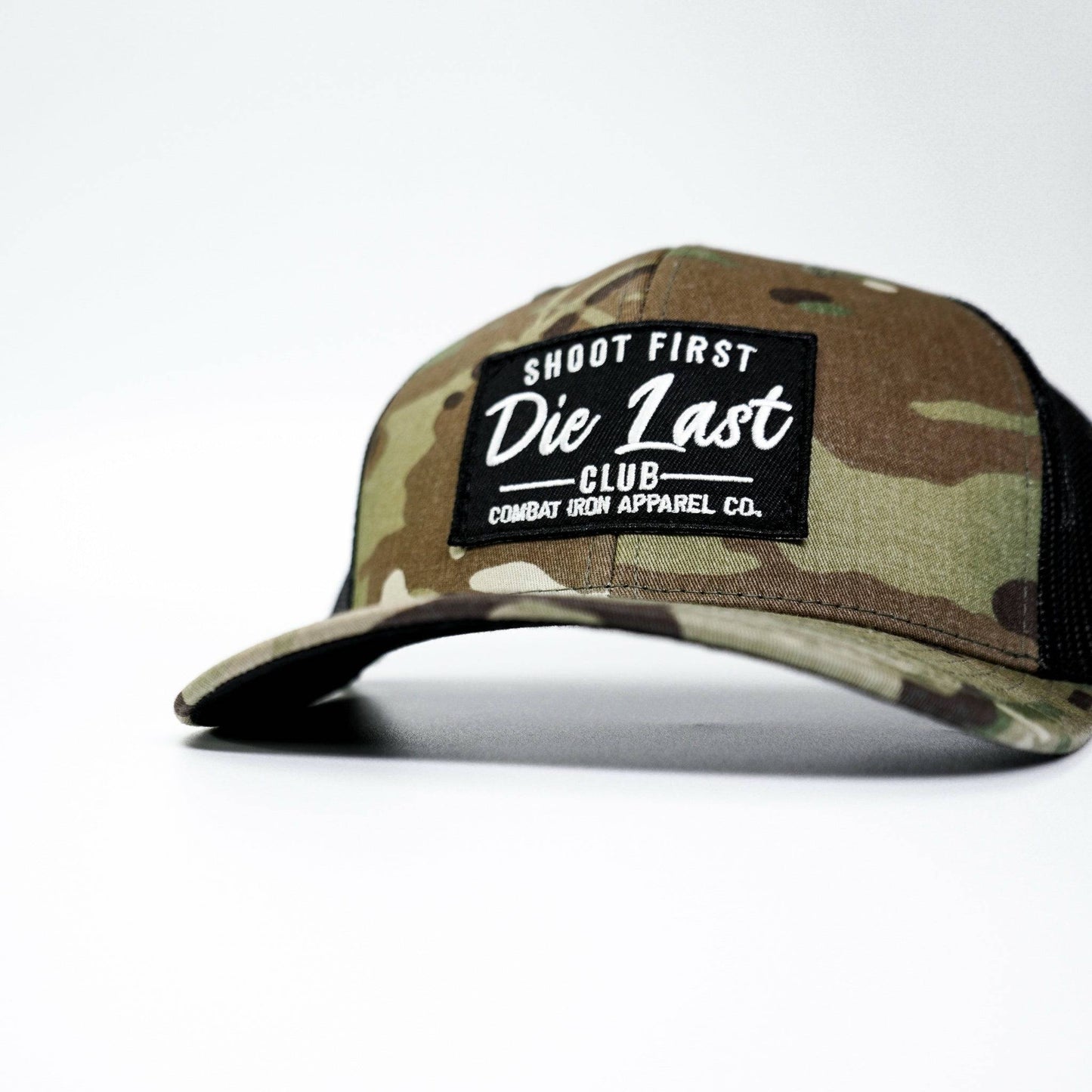 Shoot First. Die Last. Club Patch Snapback