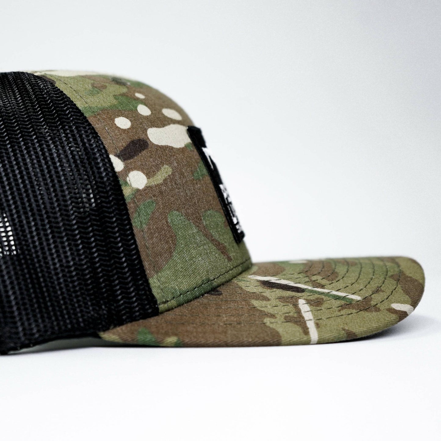 Pew Pew Lifestyle Patch Mid-Profile Mesh Snapback