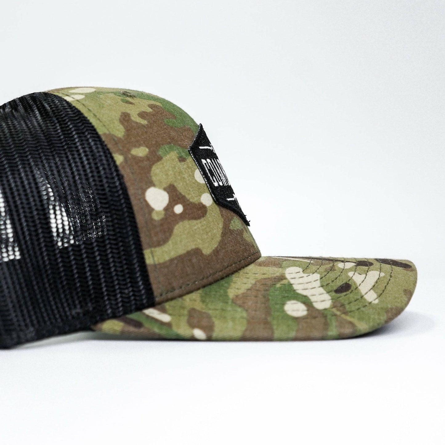 ORIGINAL AR BLACK PATCH MID-PROFILE MESH SNAPBACK