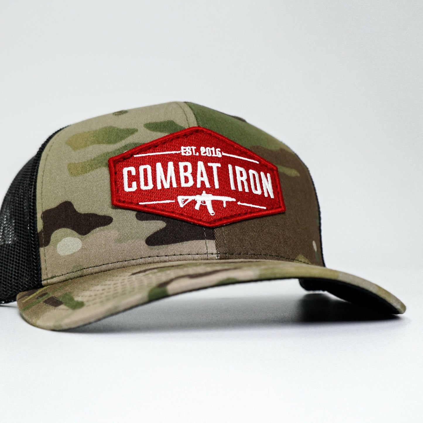 Original AR Red Patch Mid-Profile Mesh Snapback