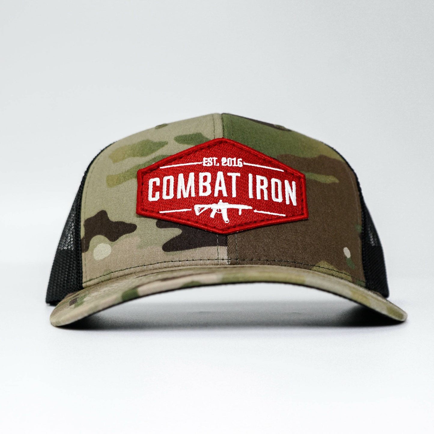 Original AR Red Patch Mid-Profile Mesh Snapback