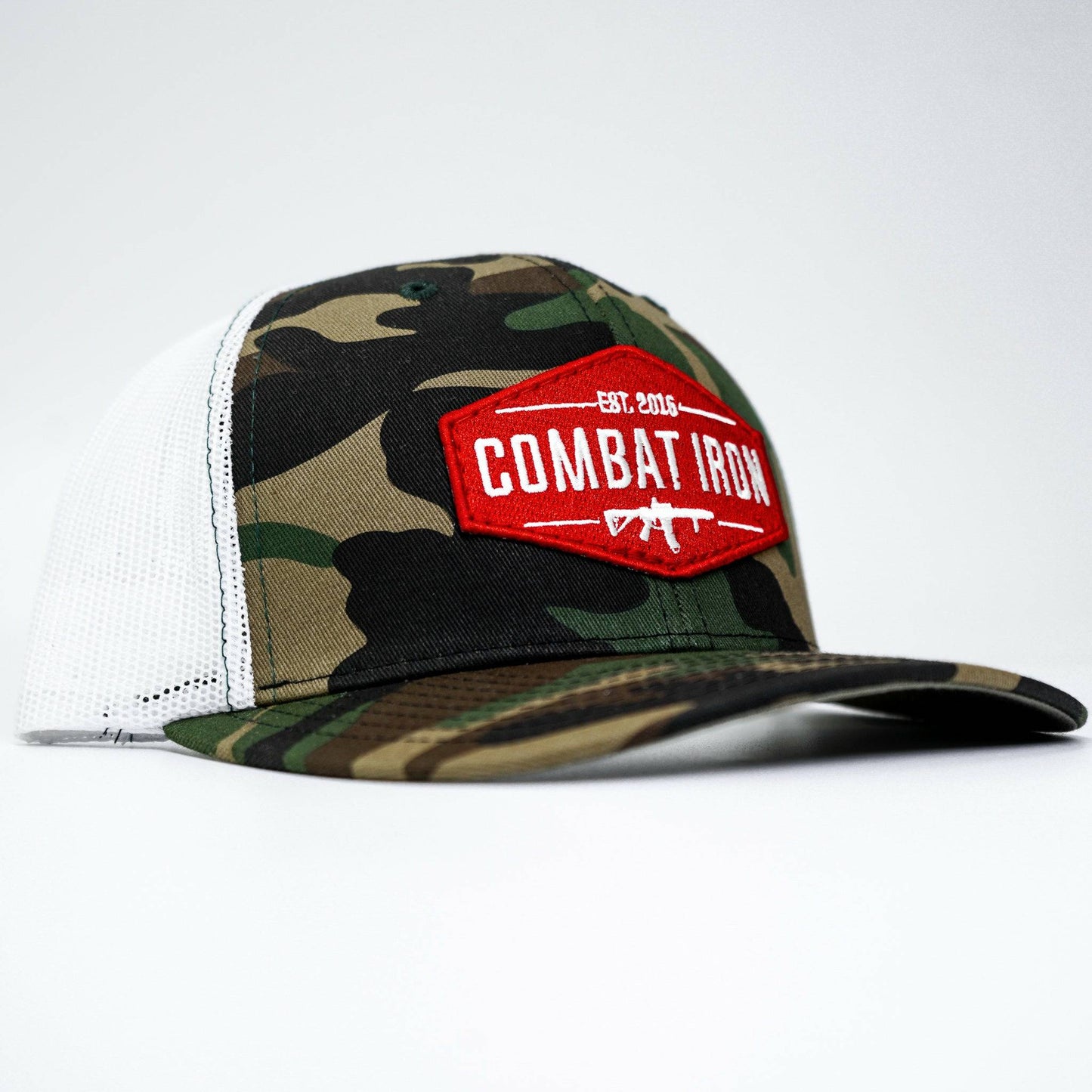 Original AR Red Patch Mid-Profile Mesh Snapback