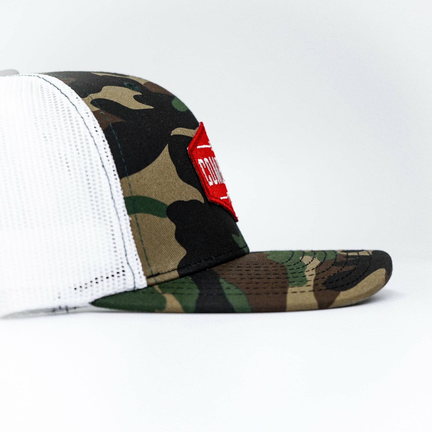 Original AR Red Patch Mid-Profile Mesh Snapback