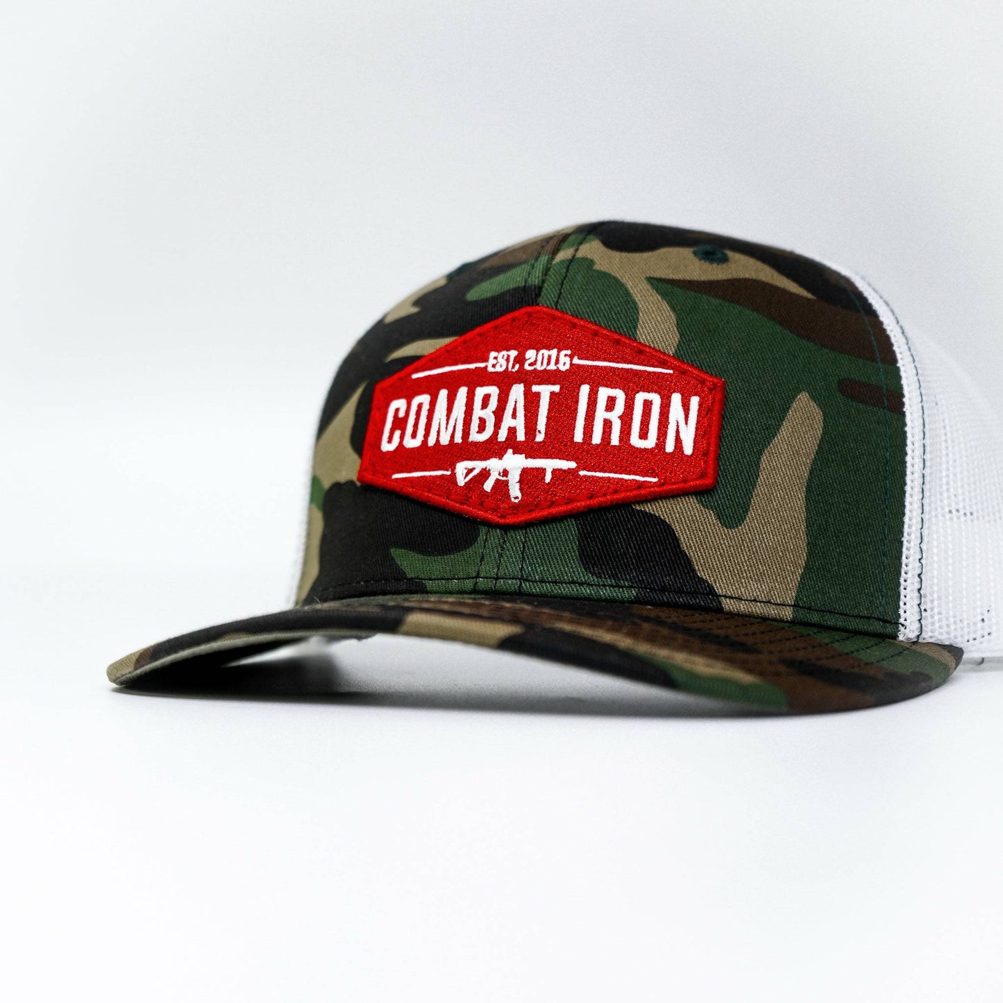 Original AR Red Patch Mid-Profile Mesh Snapback