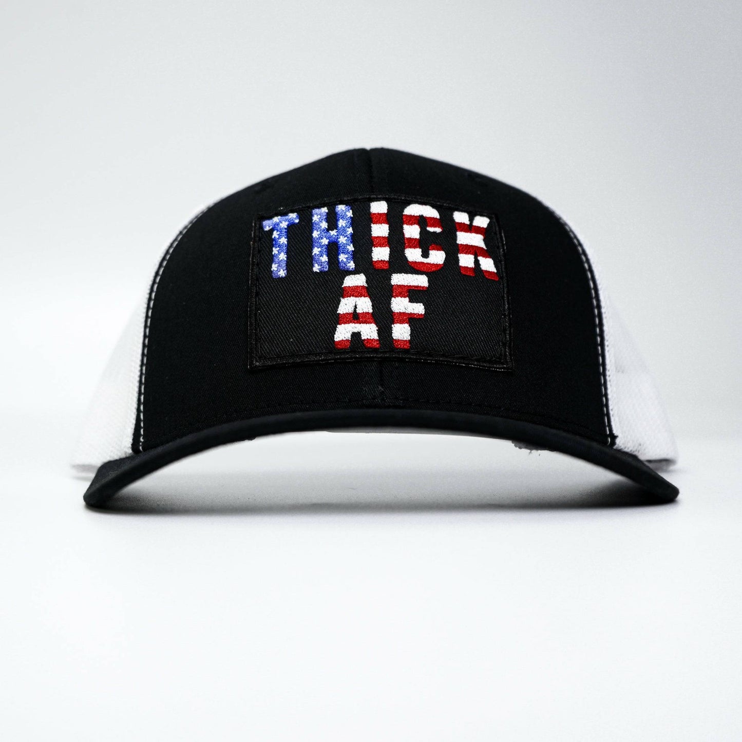 Thick AF USA Edition Patch Mid-Profile Mesh Snapback