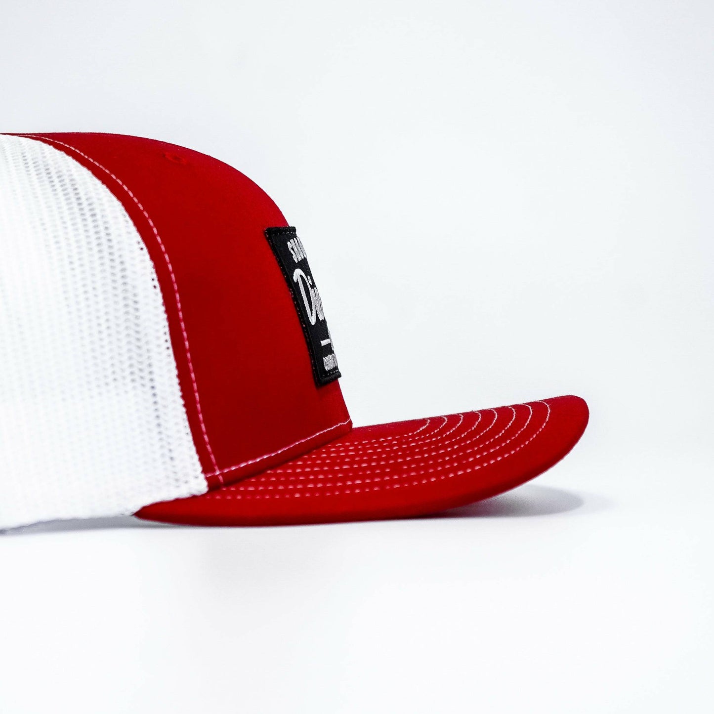 SHOOT FIRST. DIE LAST. CLUB PATCH MID-PROFILE MESH SNAPBACK