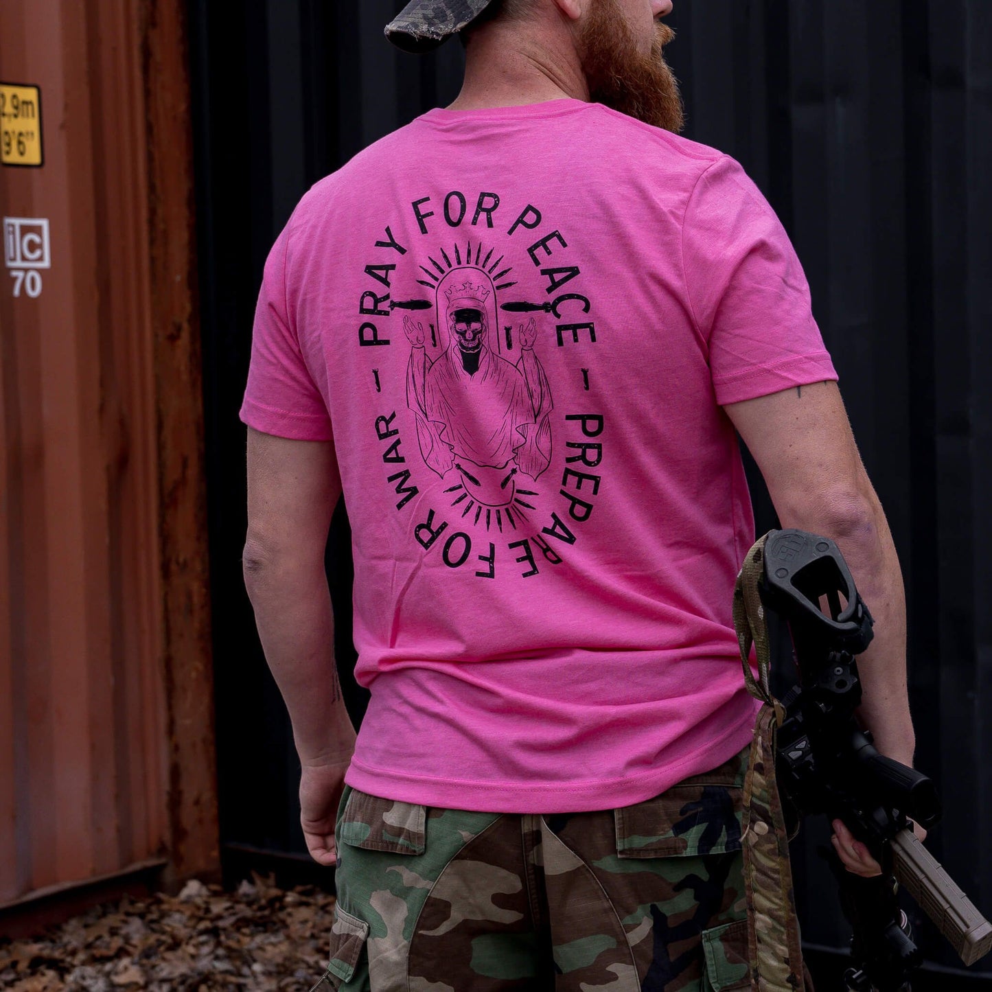 Pray For Peace. Prepare For War. Men's T-Shirt