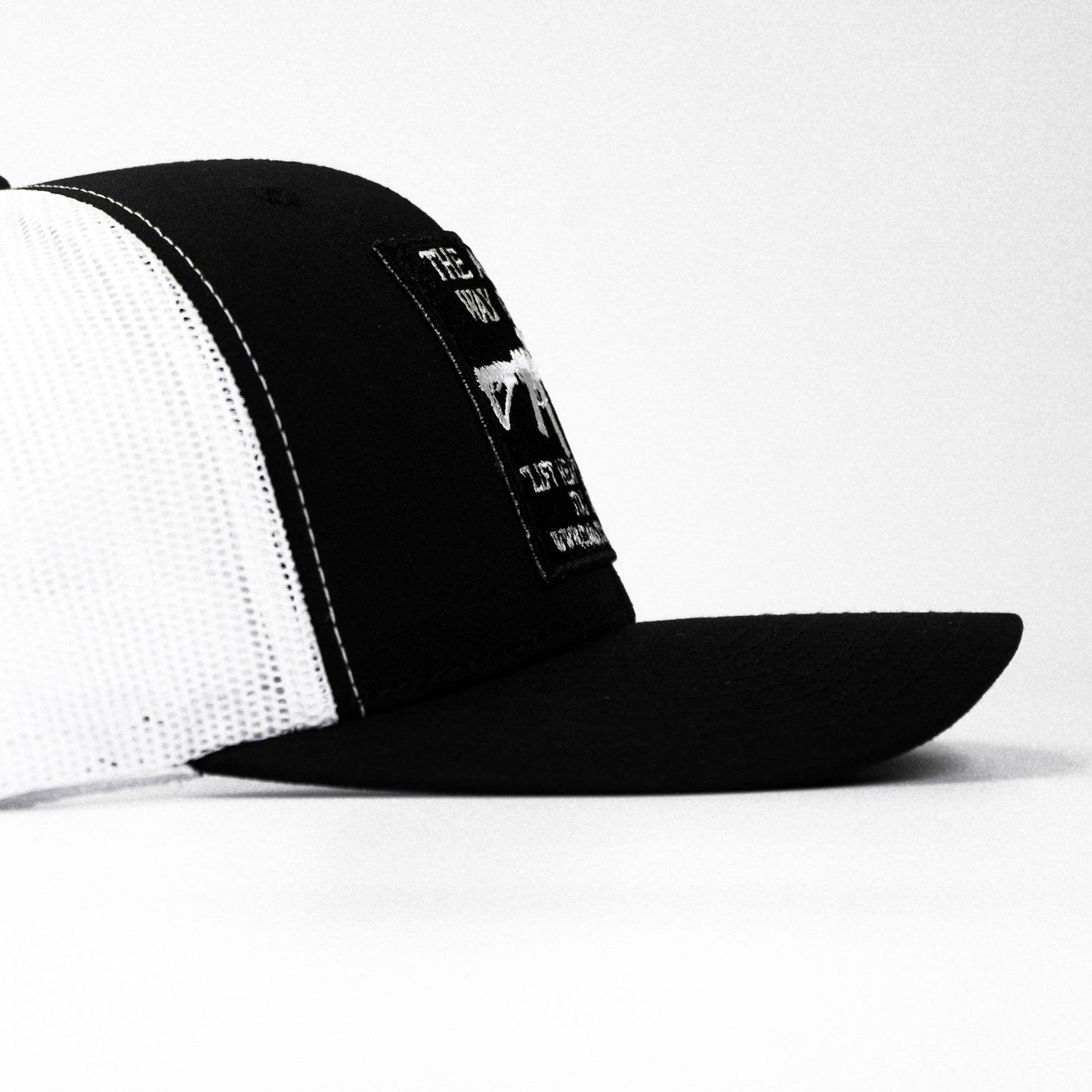 AWOL- American Way Of Life 5.56 Black Patch Edition Mid-Profile Mesh Snapback