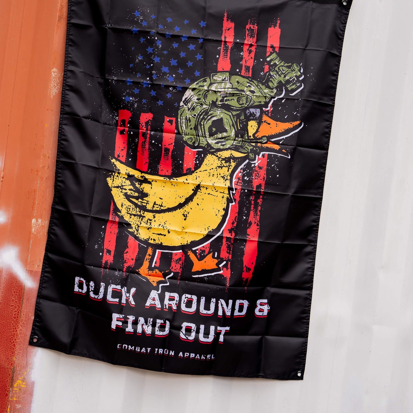 Duck Around & Find Out 3 X 4 Wall Flag