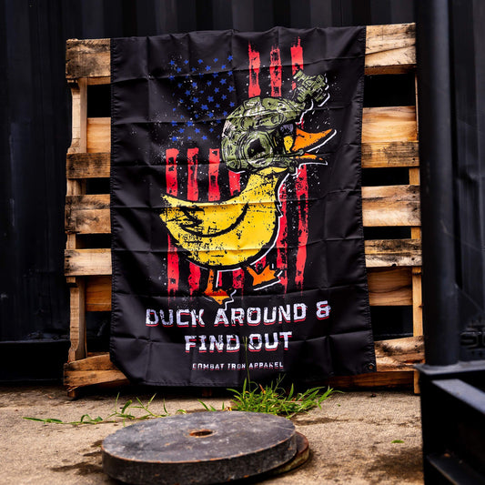 Duck Around & Find Out 3 X 4 Wall Flag