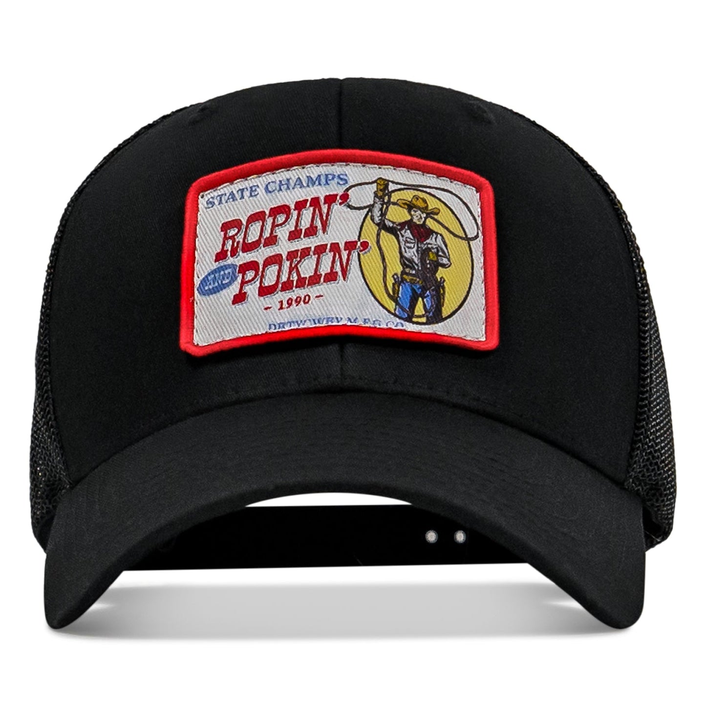 Ropin' and Pokin' Dirty Cowboys Patch SnapBack