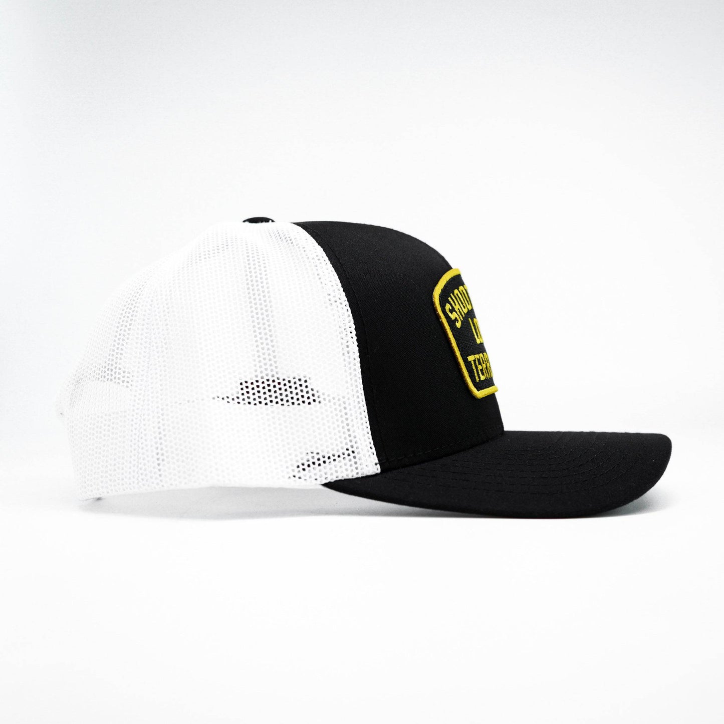 SHOOT YOUR LOCAL TERRORISTS PATCH MESH SNAPBACK