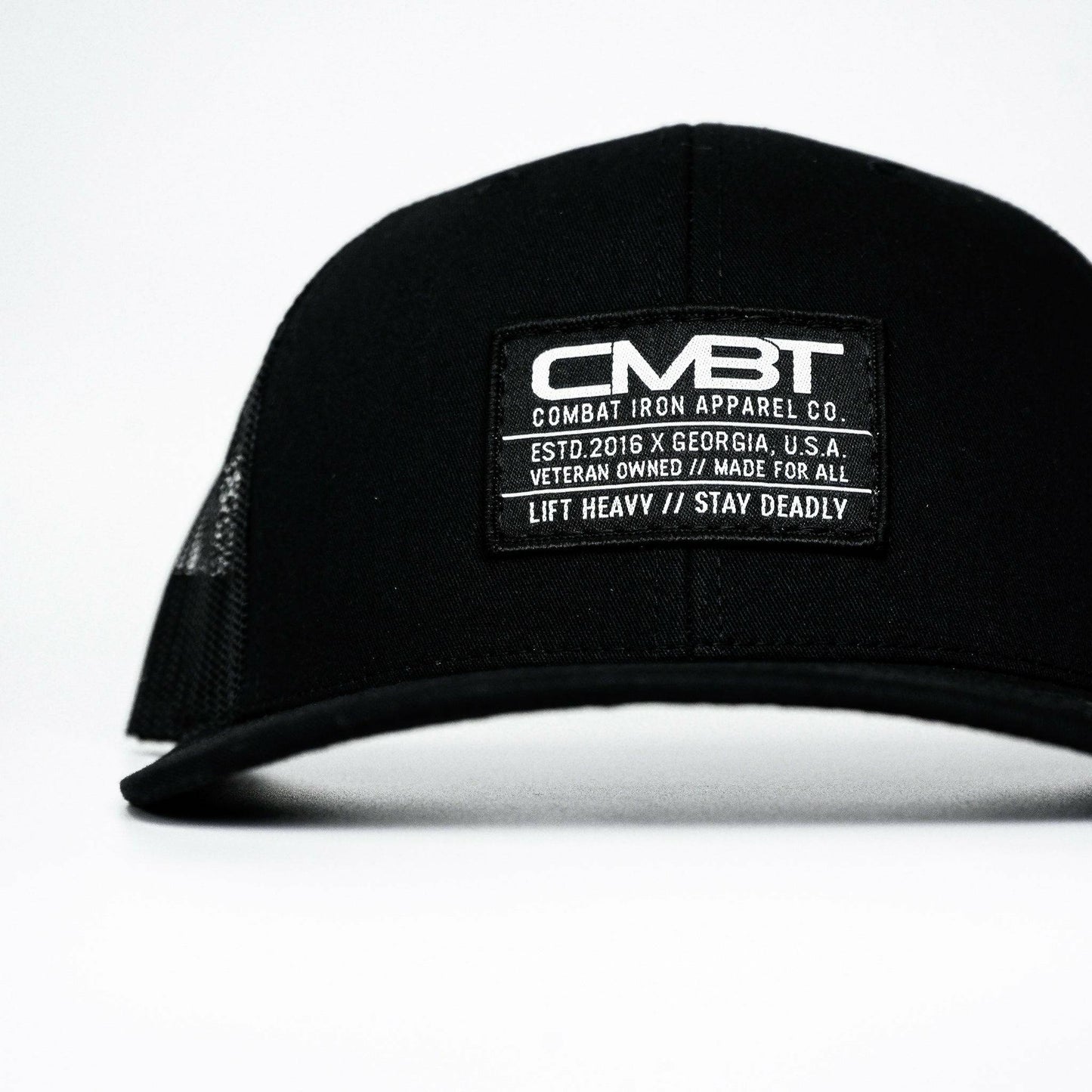 Branded CMBT Labeled Mid-Profile Snapback Hat