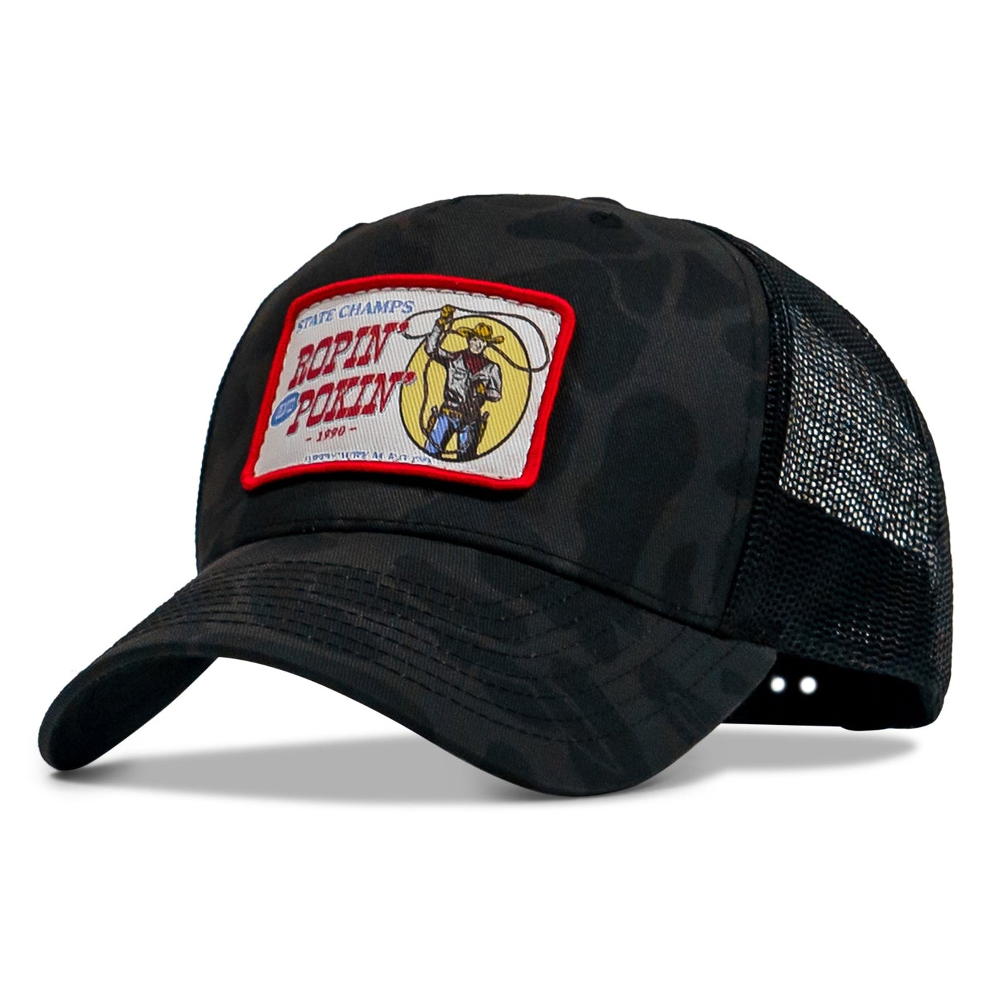 Ropin' and Pokin' Dirty Cowboys Patch SnapBack