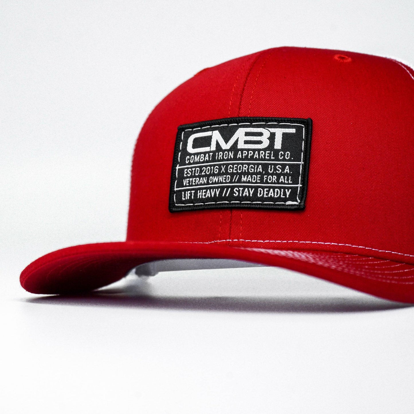 Branded CMBT Labeled Mid-Profile Snapback Hat