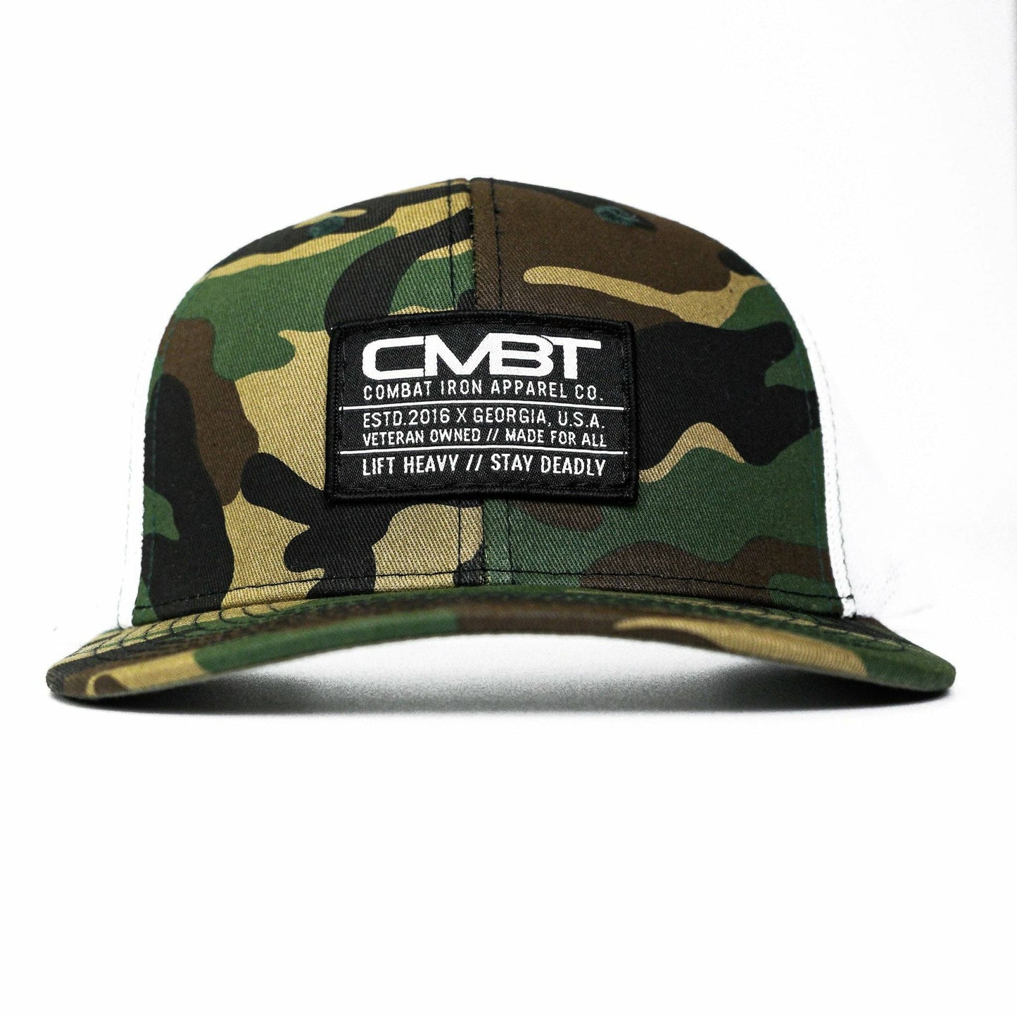 Branded CMBT Labeled Mid-Profile Snapback Hat