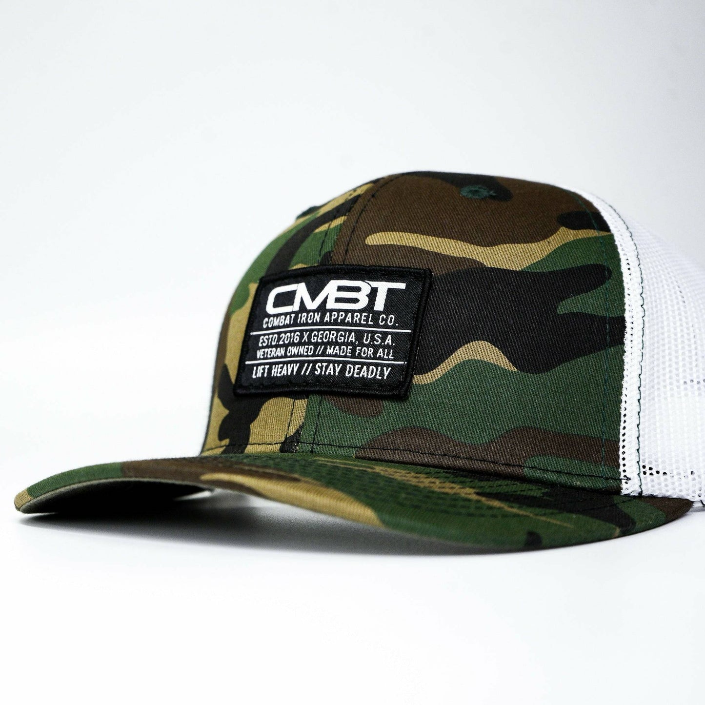 Branded CMBT Labeled Mid-Profile Snapback Hat