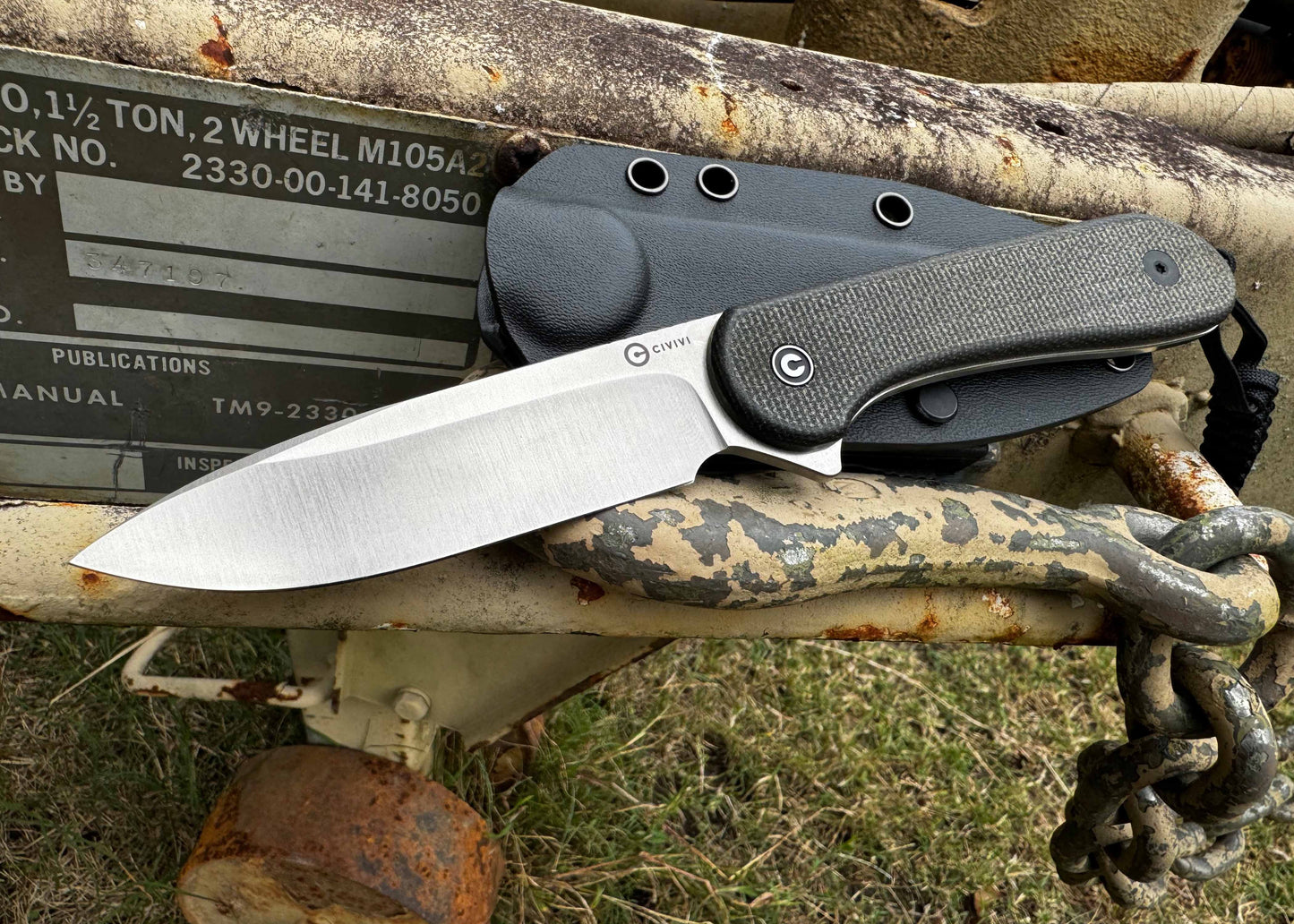 CIVIVI Fixed Blade Elementum