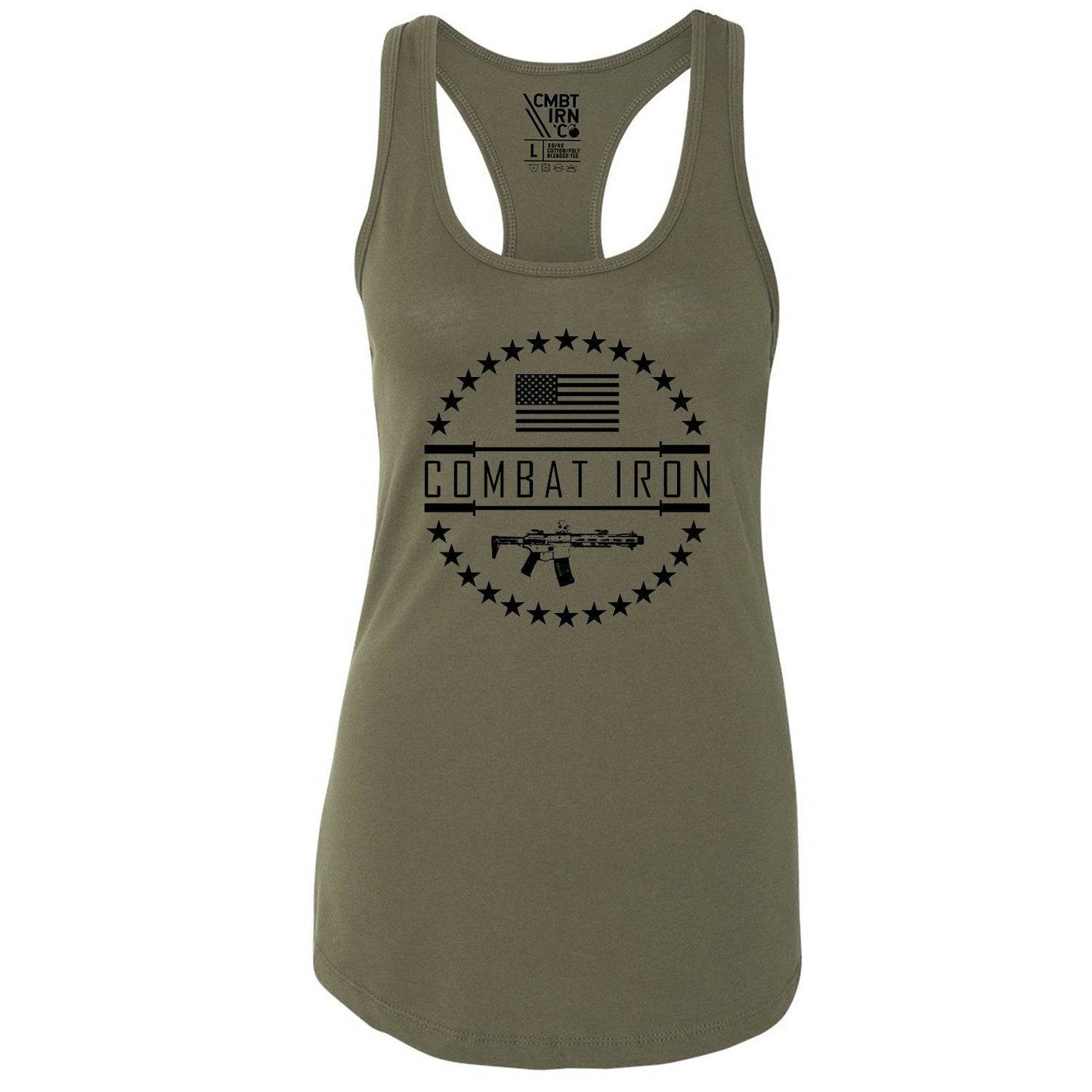 Original Combat Iron Branded Woman's Tank Top