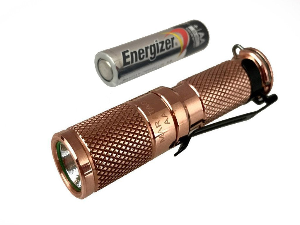 AA Copper Flashlight by Maratac®  REV 6