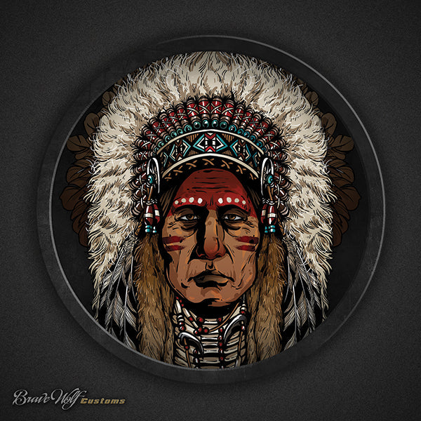 Chief Warbonnet 100 - 5 Inch Decal