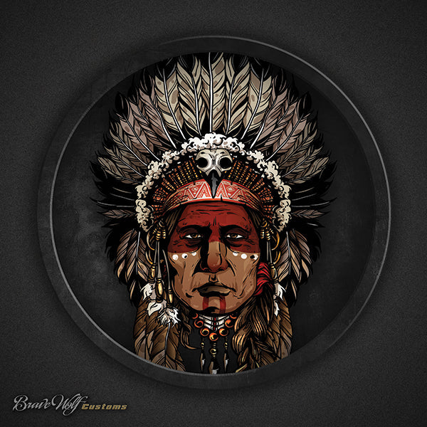 Chief Warbonnet 96 - 5 Inch Decal