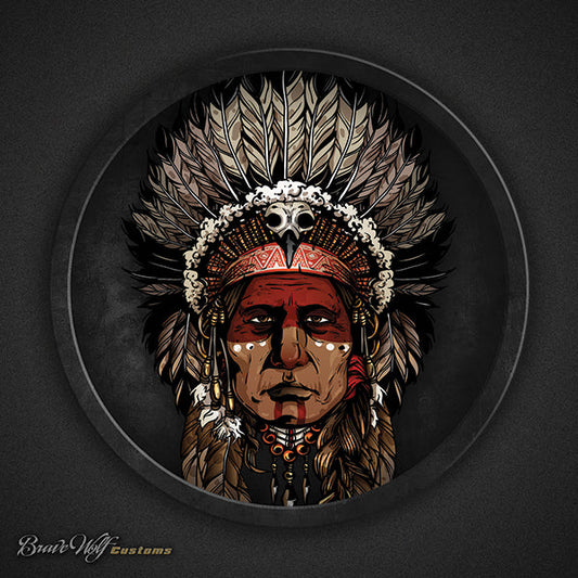 Chief Warbonnet 96 - 5 Inch Decal