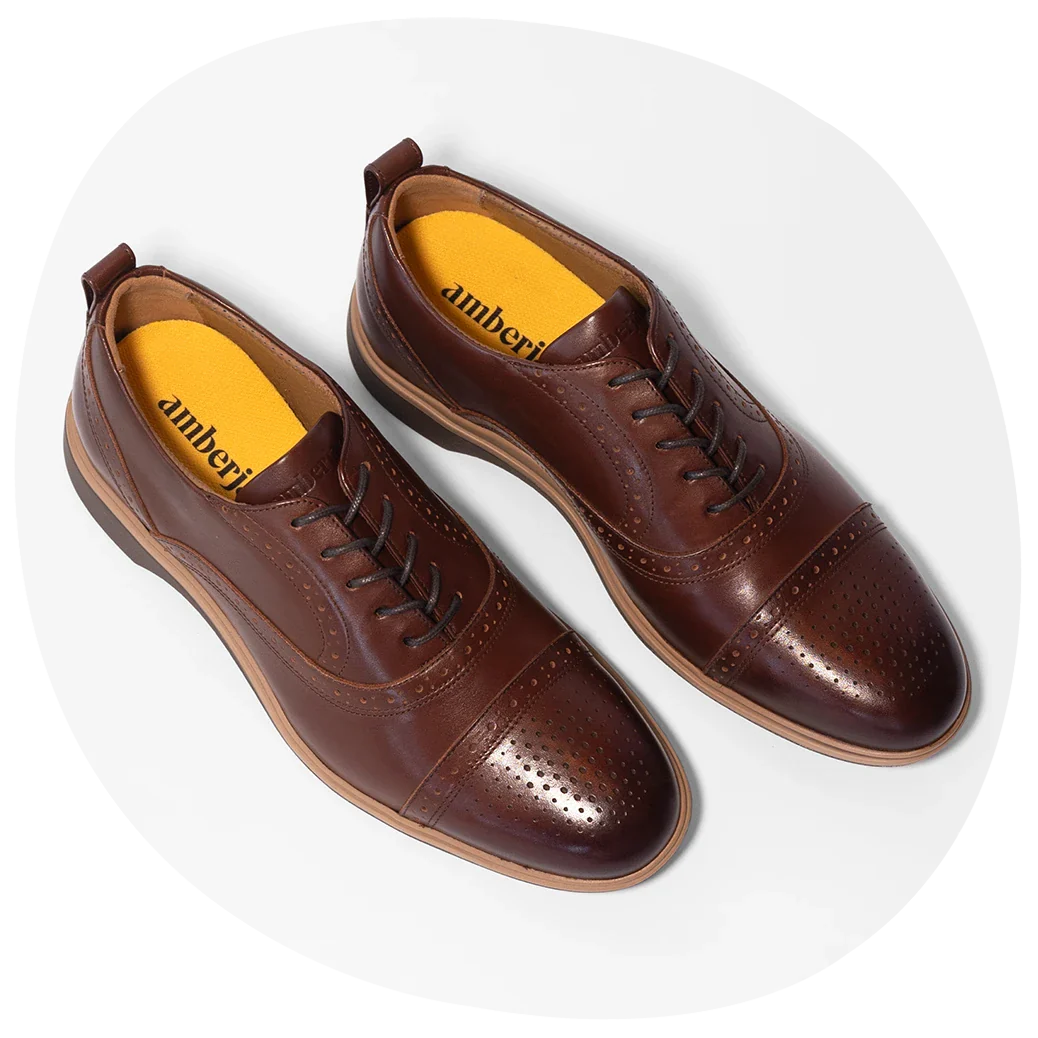 The Cap-Toe (Chestnut)