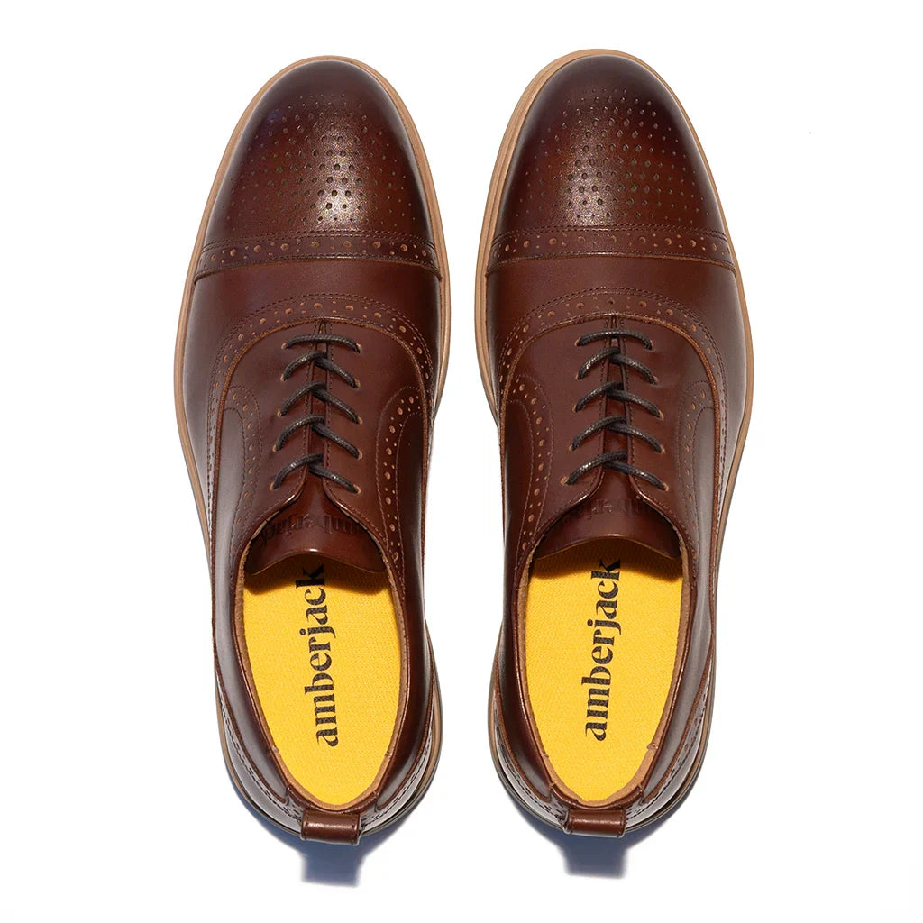 The Cap-Toe (Chestnut)