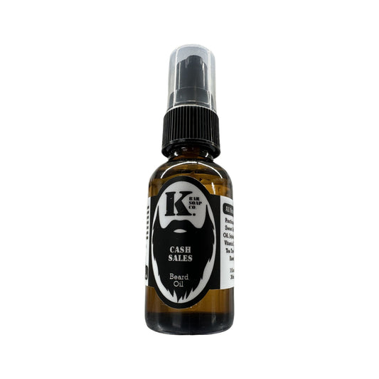 Cash Sales Premium Natural Beard Oil