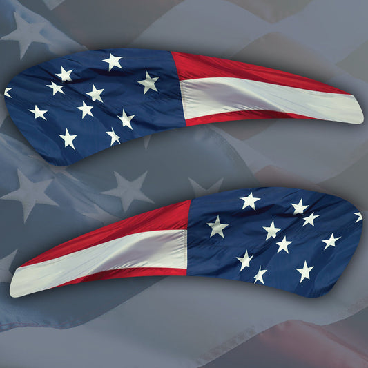 American Flag Tank Decals for Indian Challenger/Pursuit