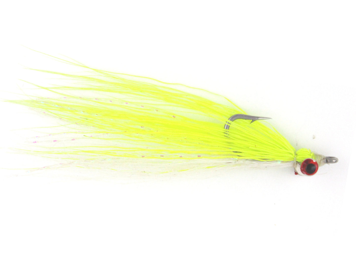 Clouser Minnow, Size 8 | Chartreuse | Qty. 6 | Wild Water Fly Fishing