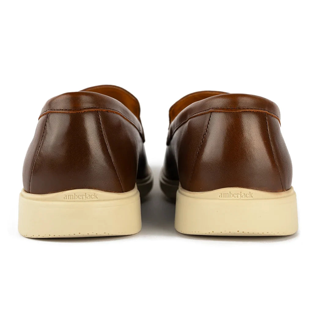 The Loafer (Chestnut & Cream)