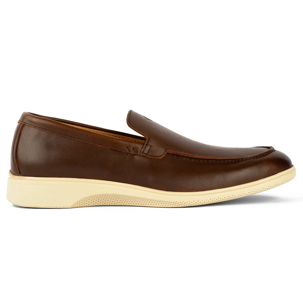 The Loafer (Chestnut & Cream)