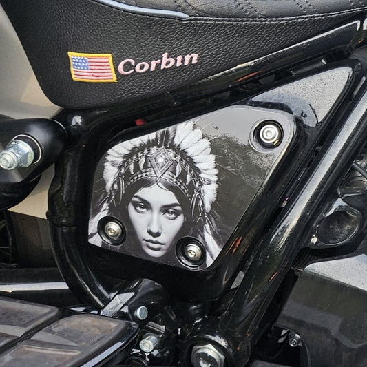 FWB 2024 - Indian Chief Side Panel Decal Set - B&W