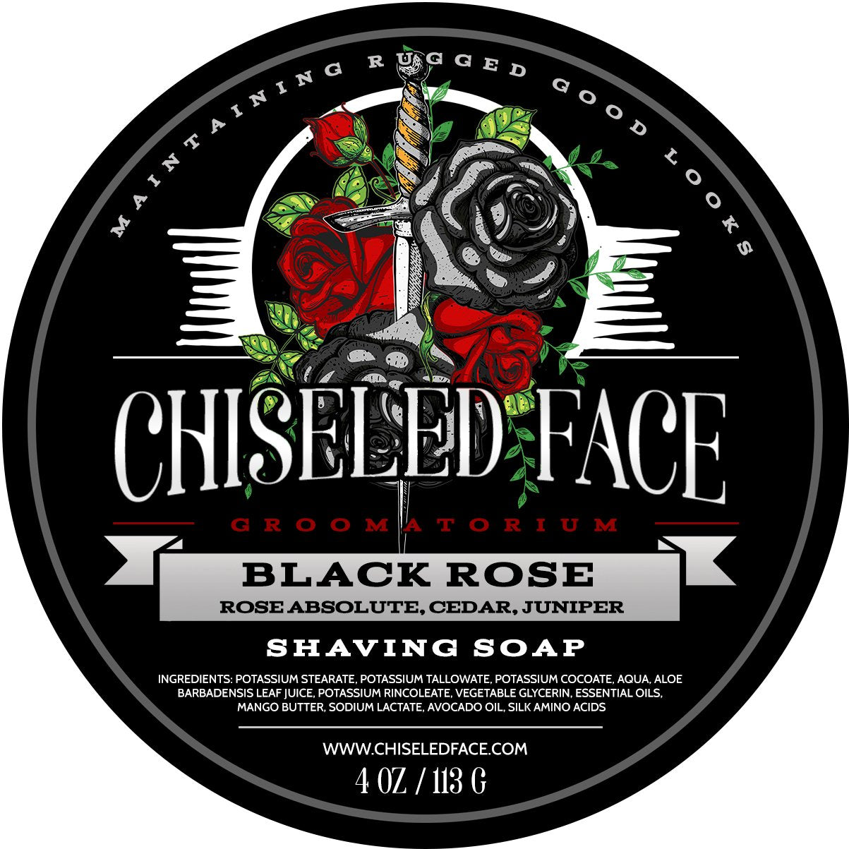 Black Rose – Shaving Soap